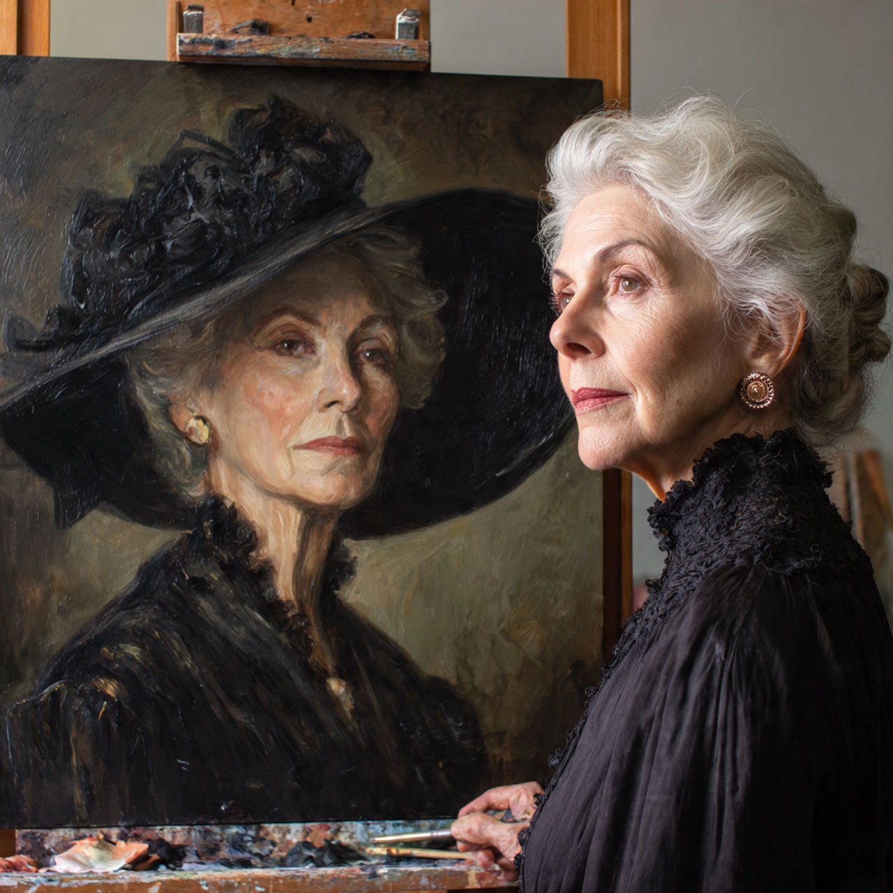 A Self Satisfied Portrait