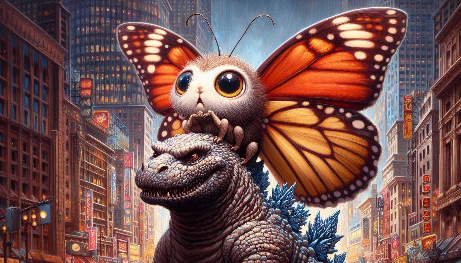 Mothra is Confused by Godzillas Actions (Quest: Confused But...