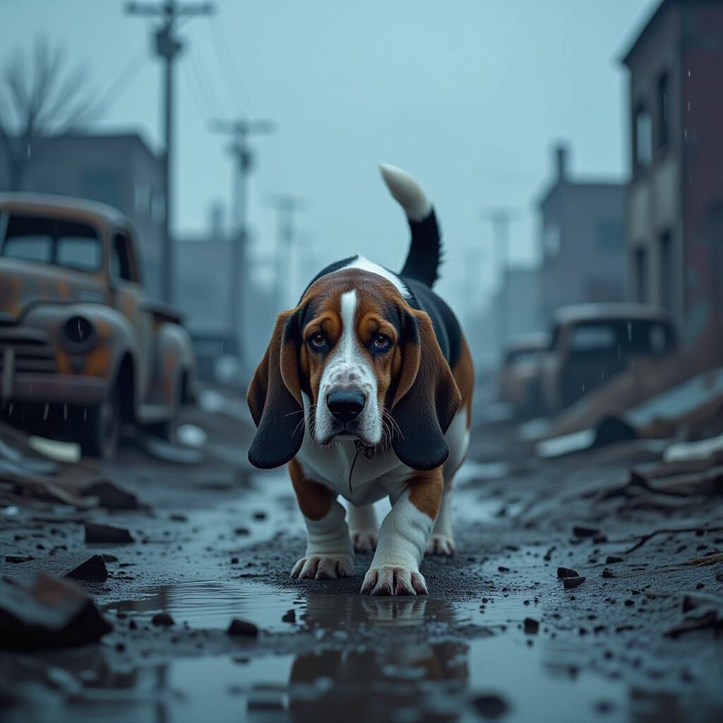 You know who isn't giving up? The basset hound, that's who  by @szvh