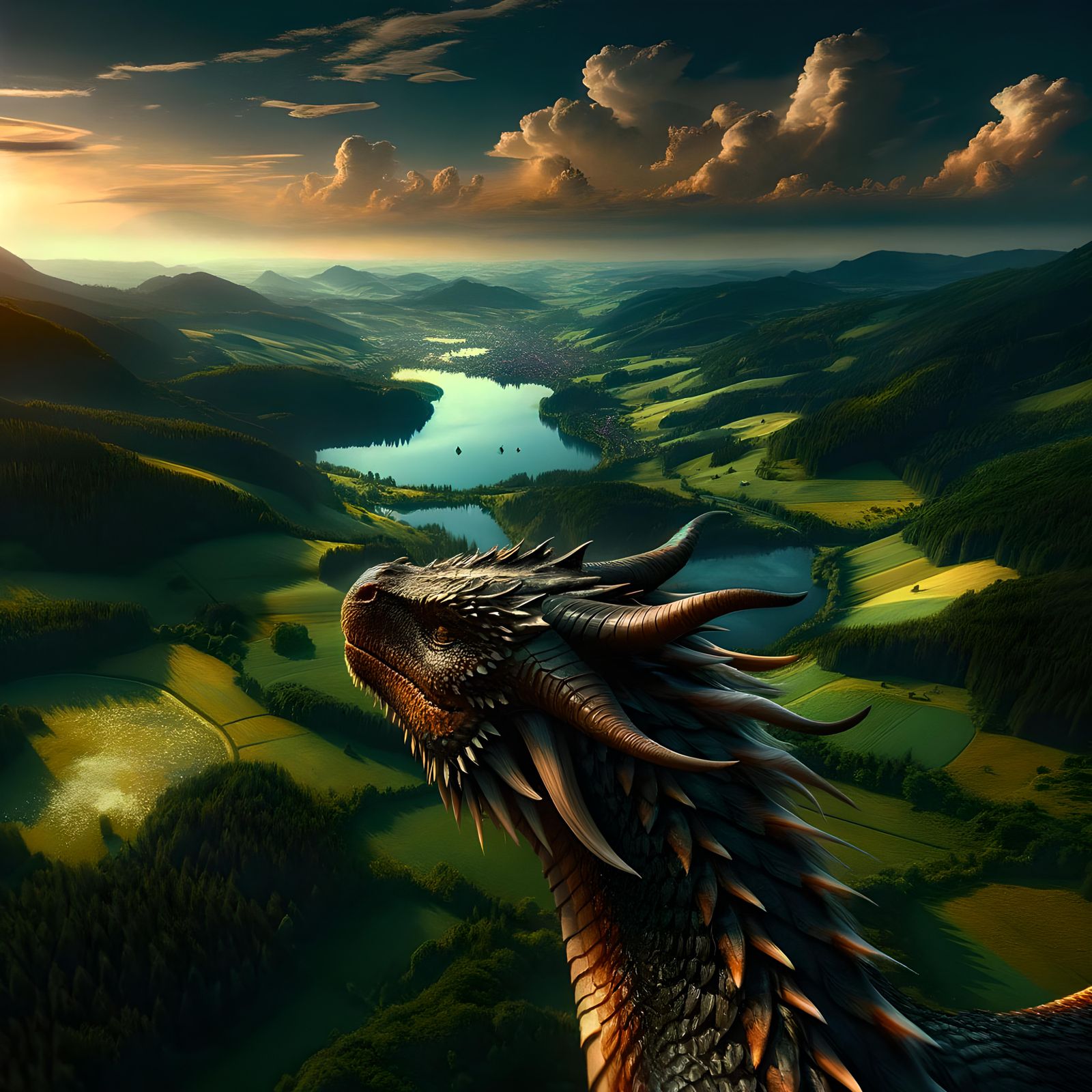 Dragon Rider view of the world