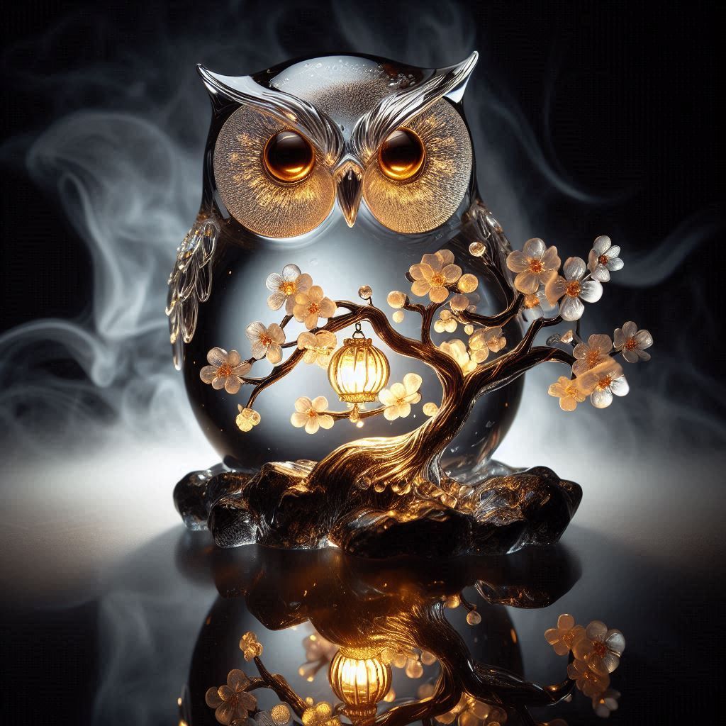 Glass owl