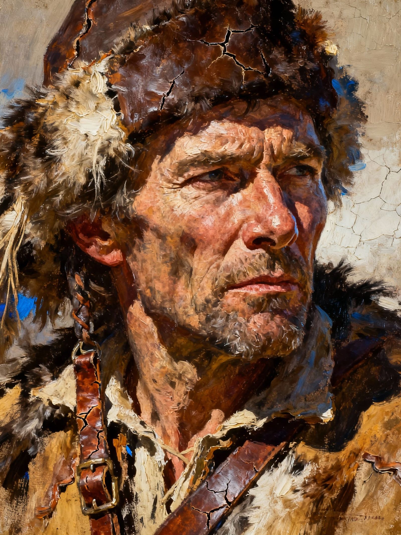 17th century Canadian fur trapper