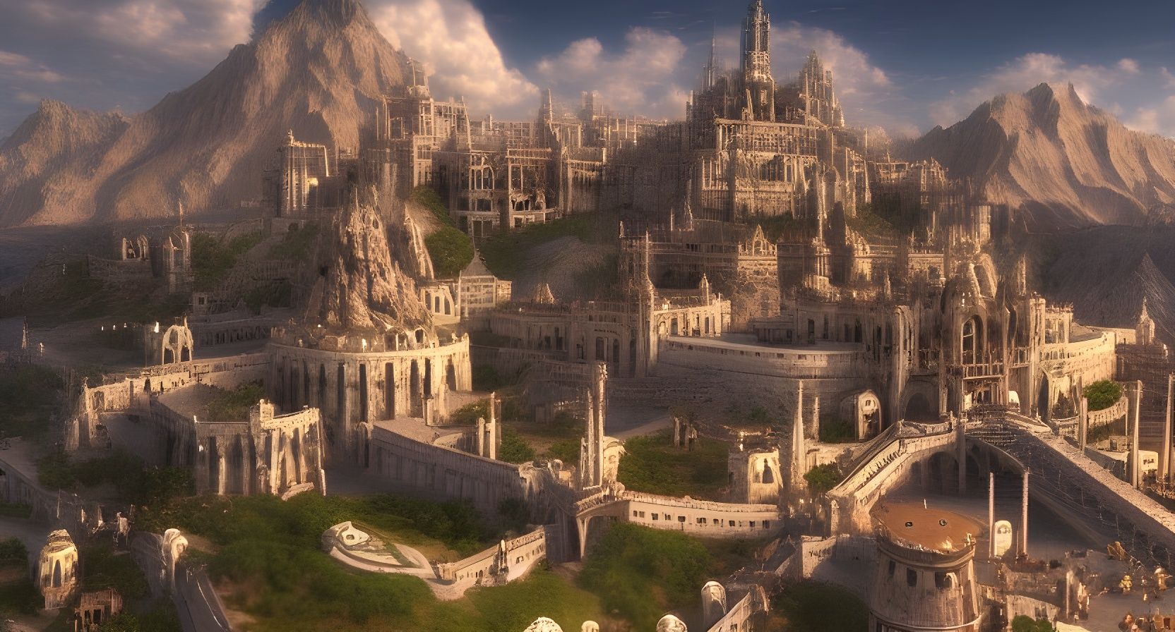 MinasTirith Castle, creation #18073