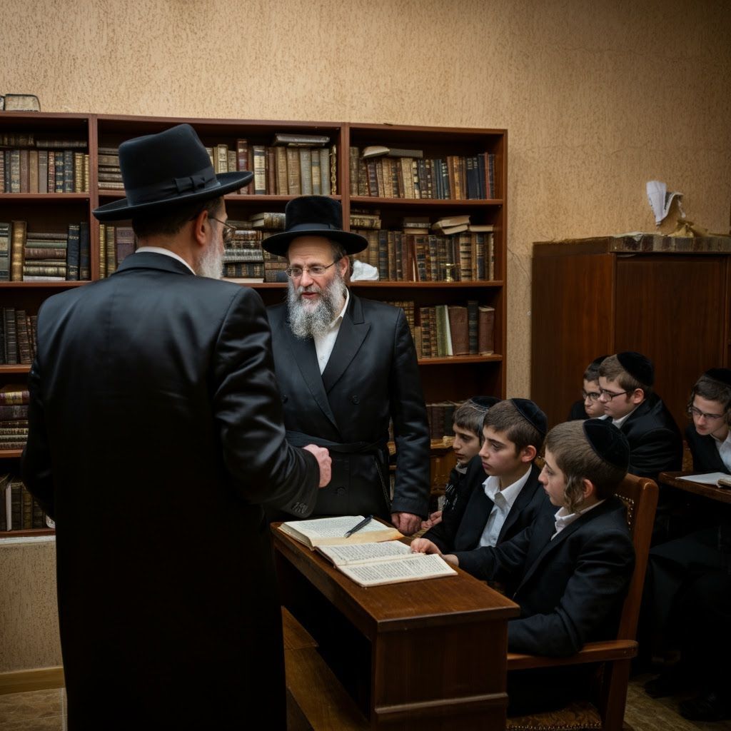 Lithuanian Rabbi Teaches Torah to Ultra-Orthodox Youth