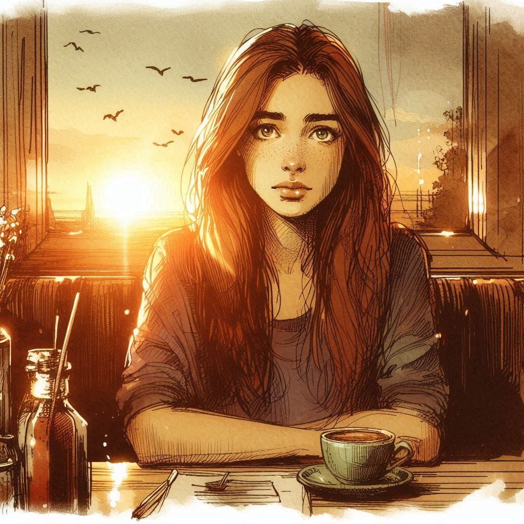 I met up with my younger self at lunch today