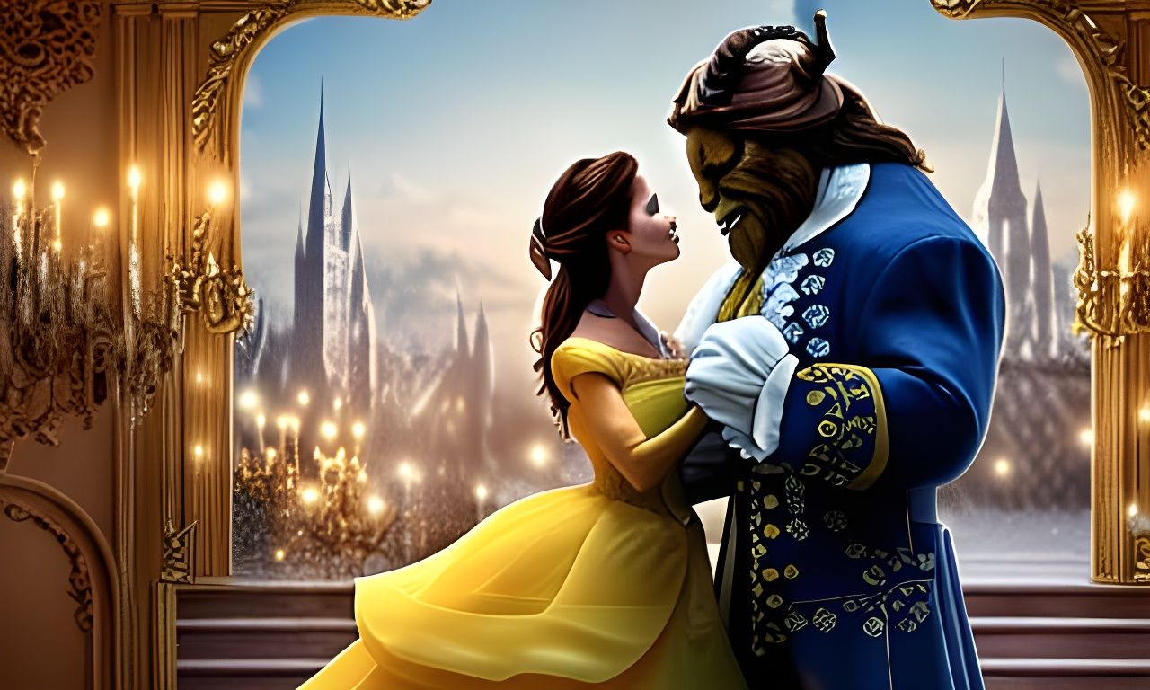 Beauty and the beast  by @Victoria Jensen