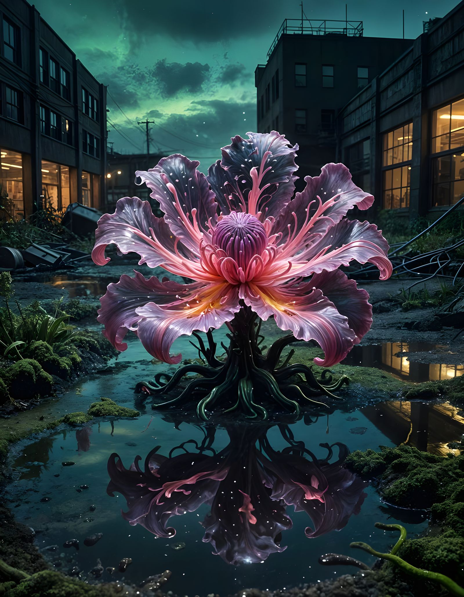 Exogenetic Invasion   by @Sykadelik