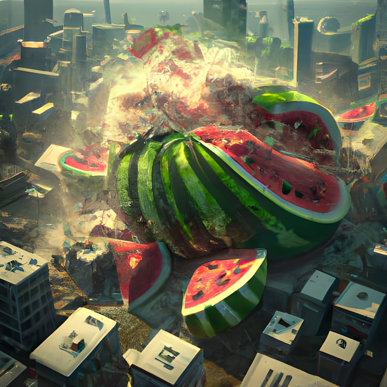 Apocalyptic Watermelon undefined