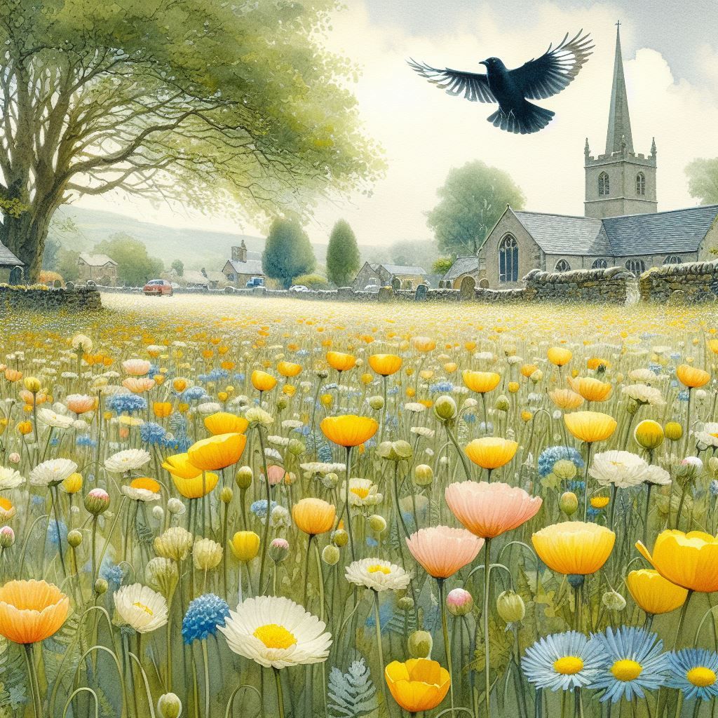 Buttercup Meadow - AI Generated Artwork - NightCafe Creator