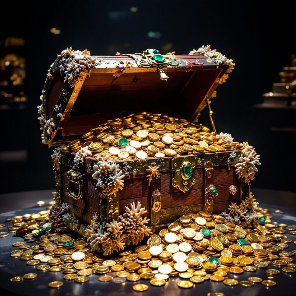 Treasure of the Nuestra Señora de Atocha  by @Phronc