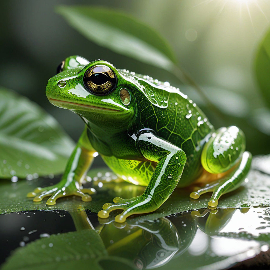 Frog  by @Art Bug