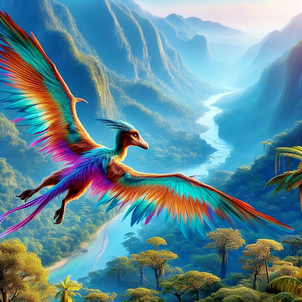 Feathered Pterodactyl