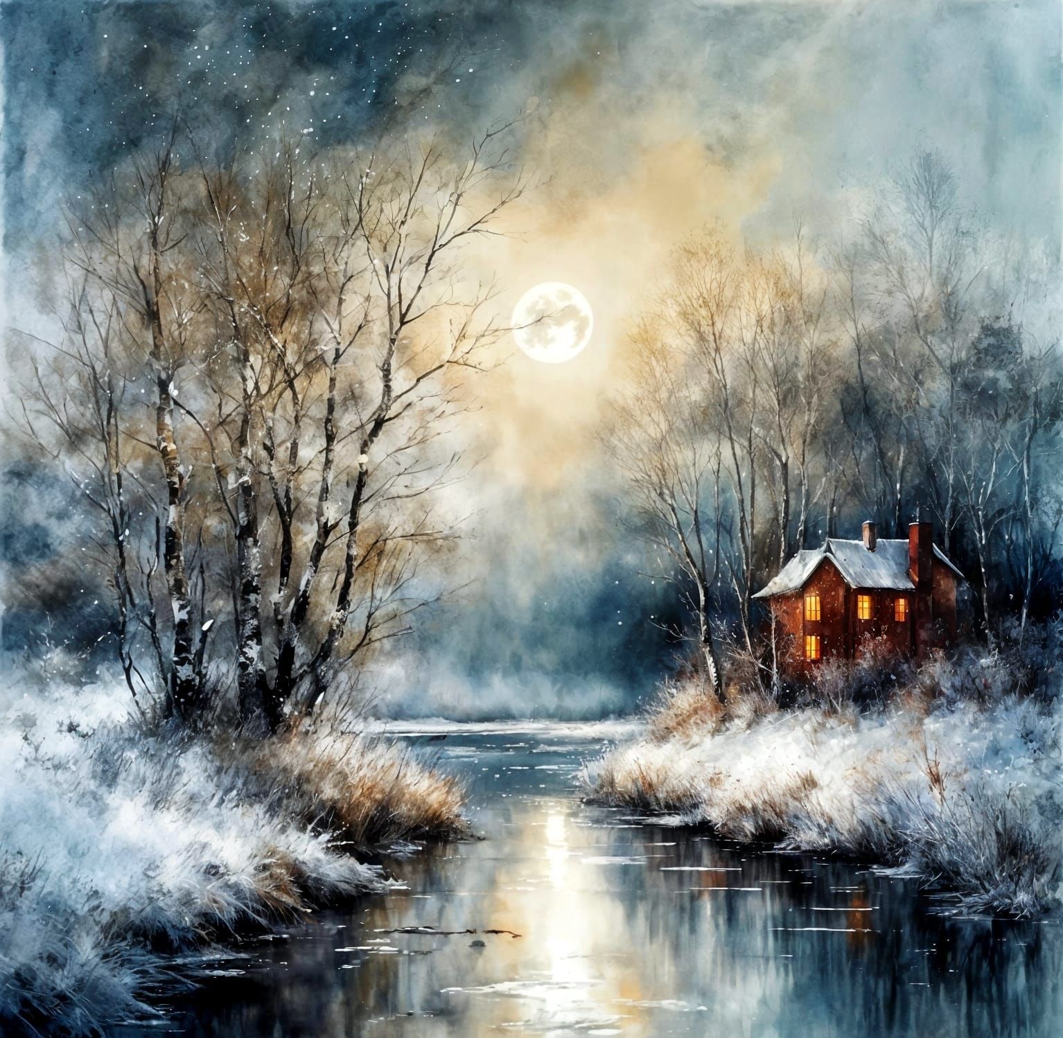 Cosy place in winter  by @Oceane