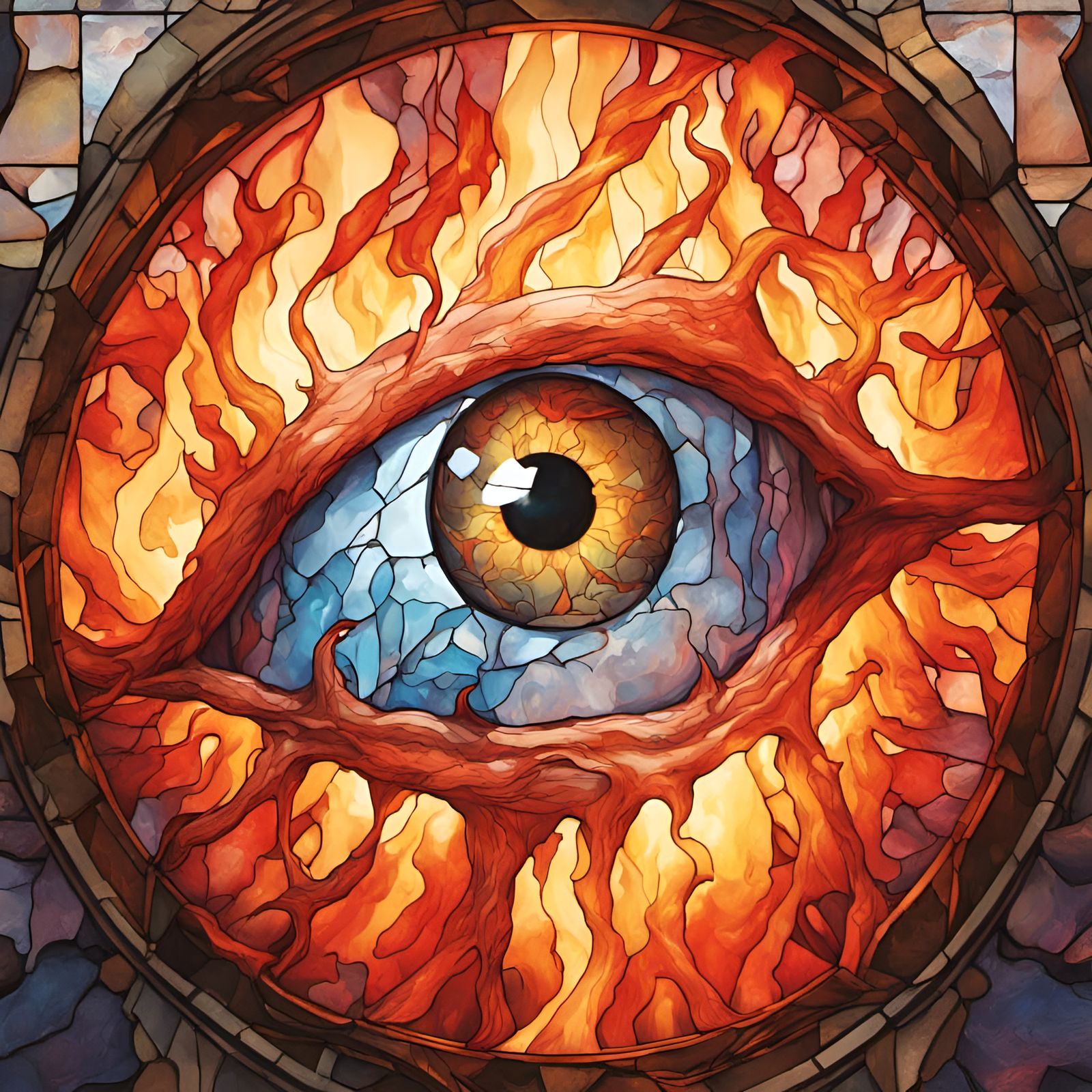 Staring At The Sun  by @Nate