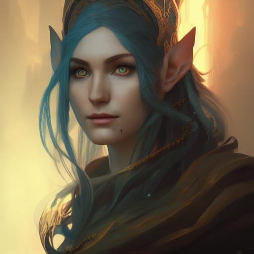 elven sorcerer - AI Generated Artwork - NightCafe Creator