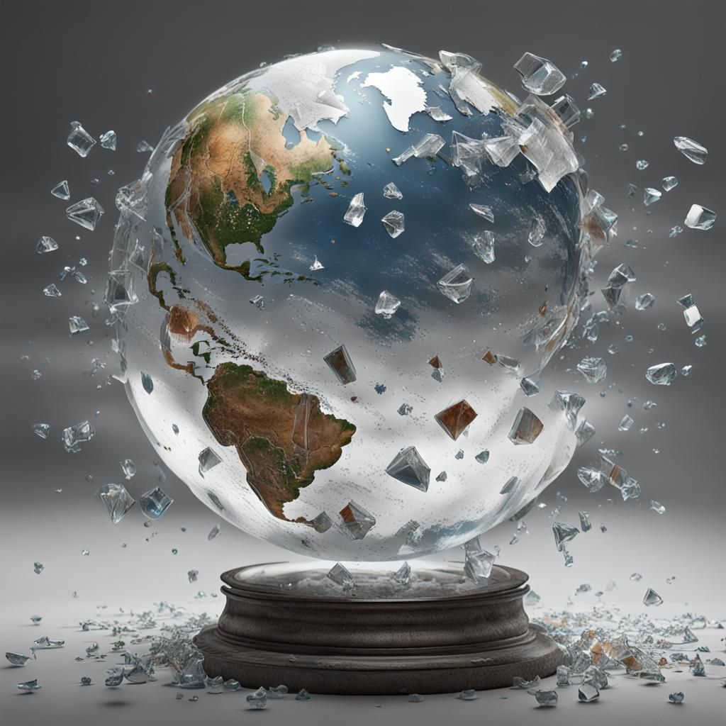 Shattering Earth  by @Mister