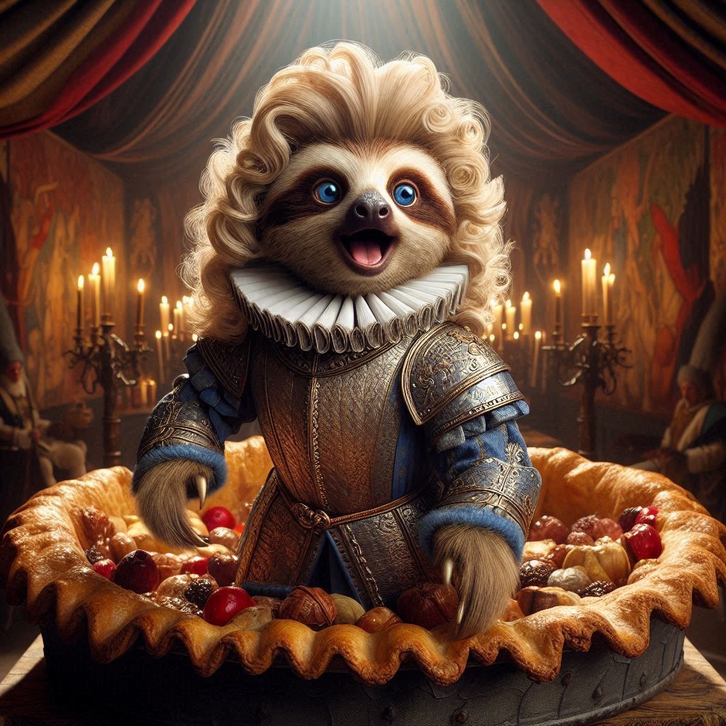 Sir Slothffrey Hudson, ‘Lord Minimus”, court jester