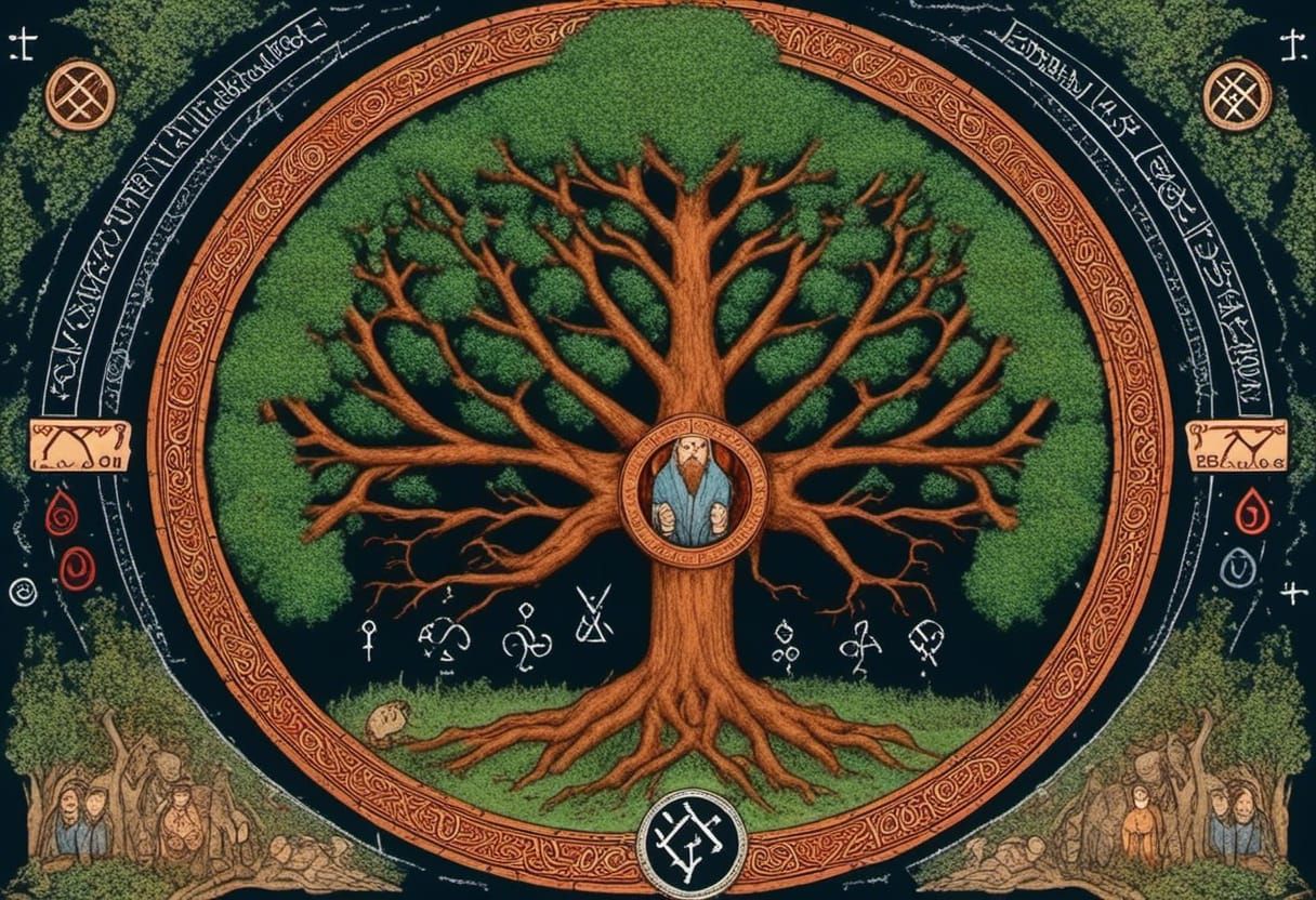 Yggdrasil, the Viking world tree