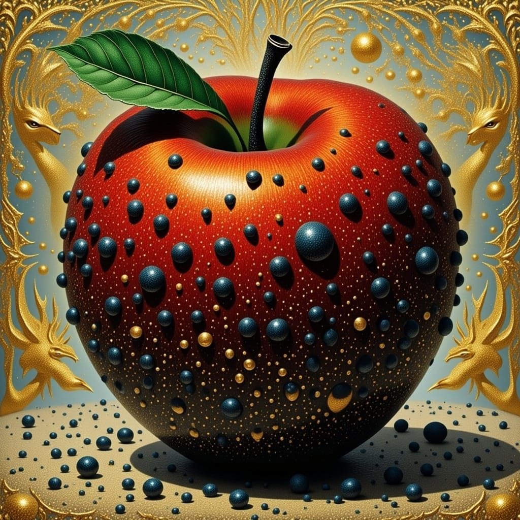 <lora:GOLDEN EMPEROR:1.0> Poison apple  