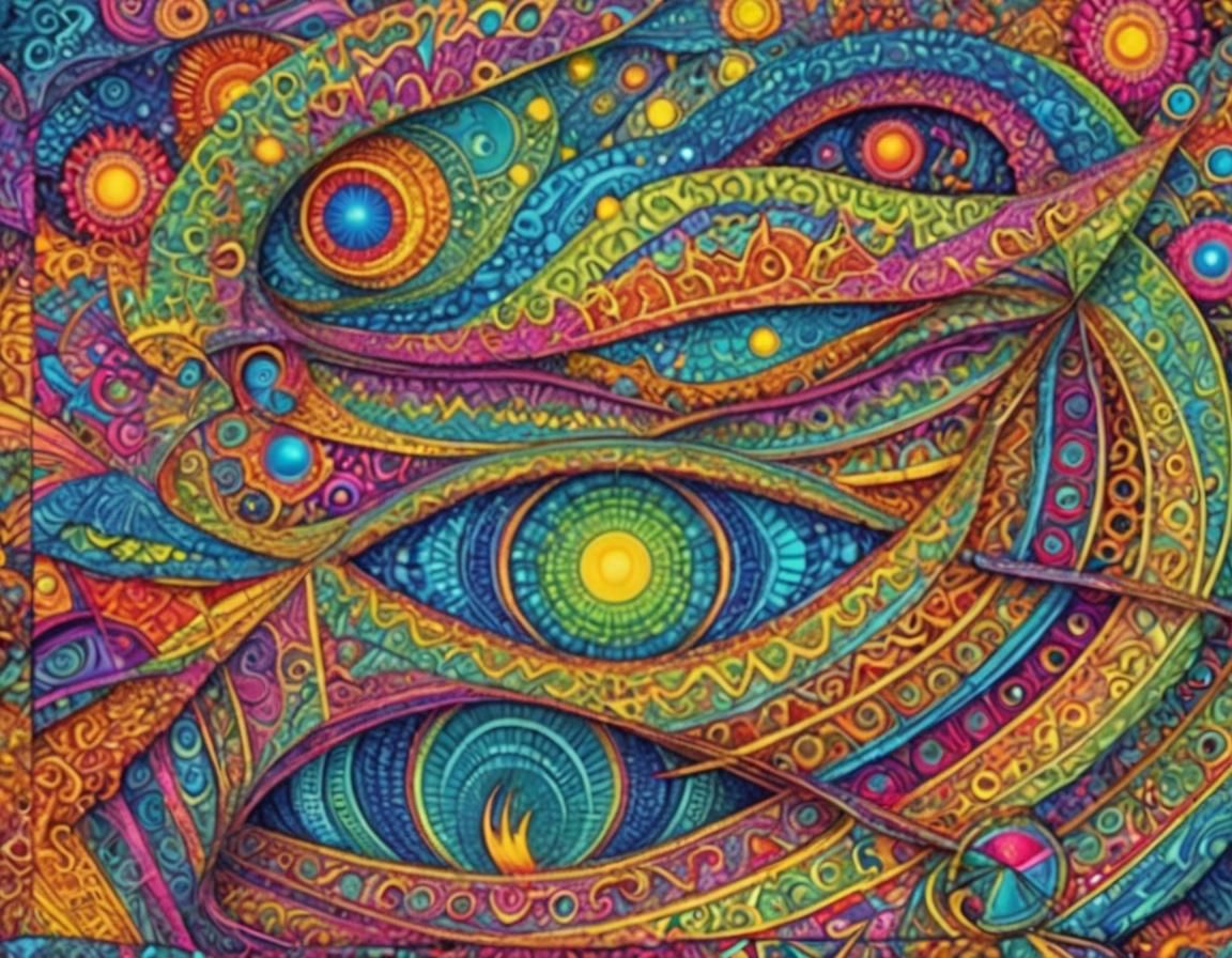 Into the eyes of the trip