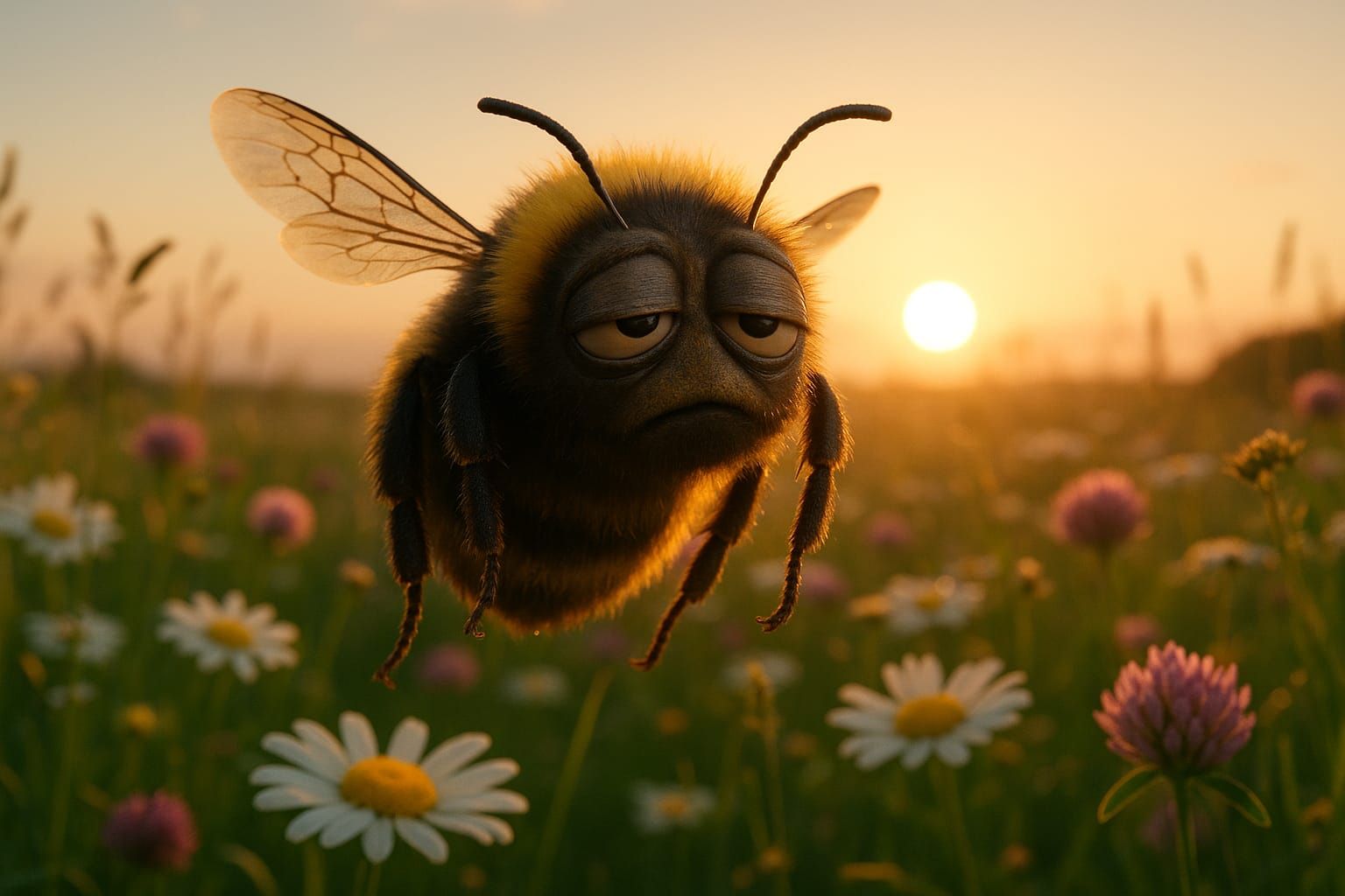 It's too early to go to work.