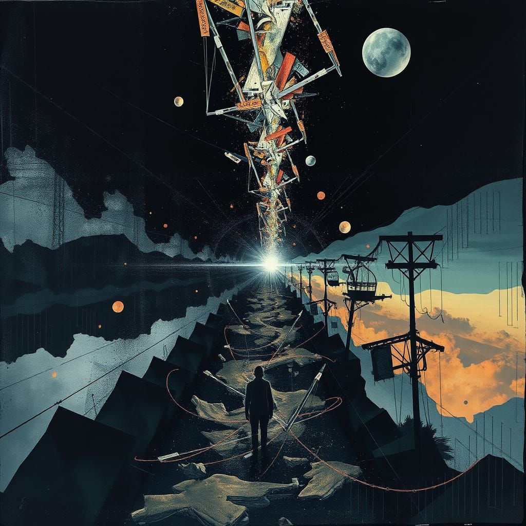 Surreal Path. (4 likes)  by @Emlix