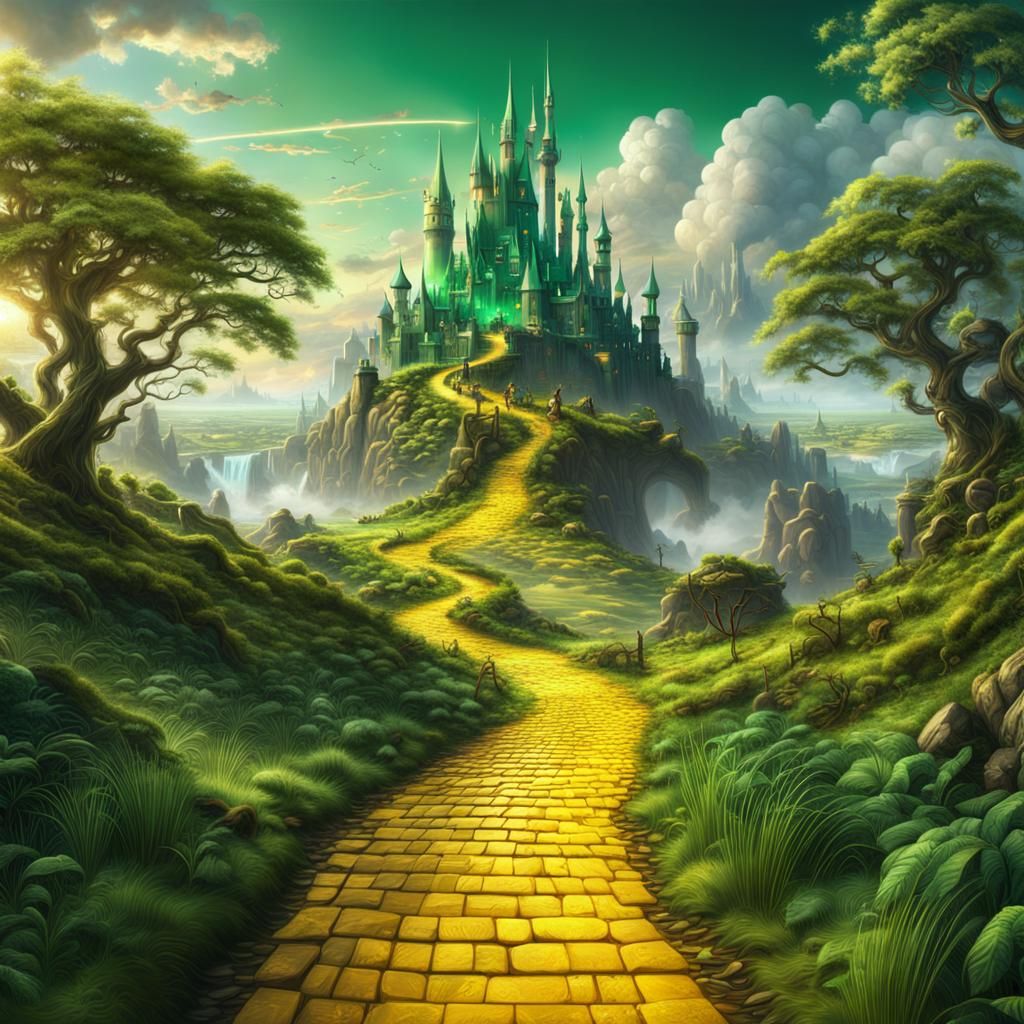 Follow the yellow brick road   by @arbybuckle
