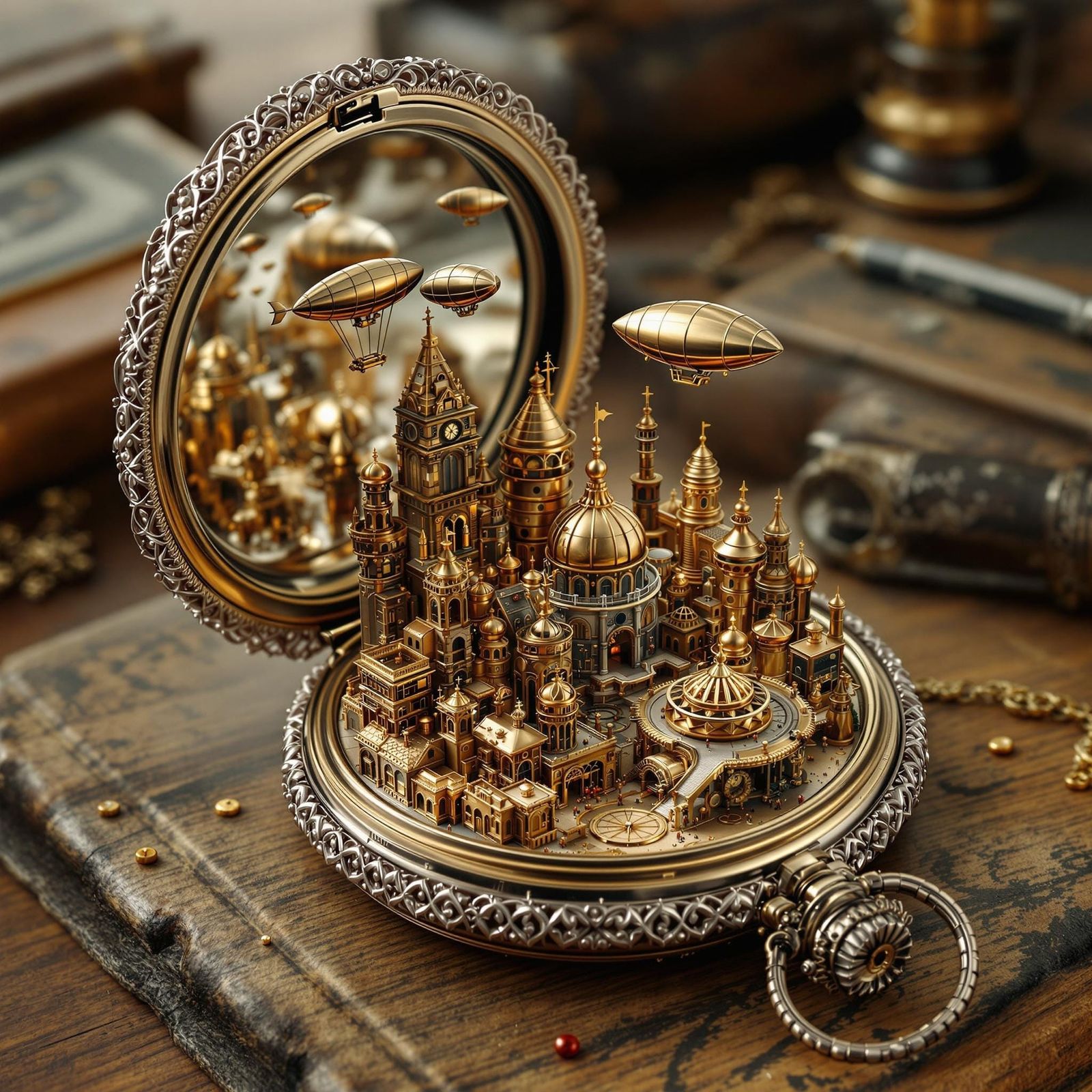 Pocketwatch City  by @ACJ2025