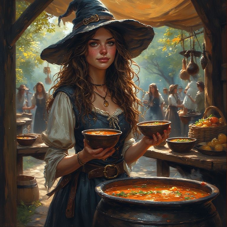 Residual Magic in the Cauldron Makes Goody's Stew the Best