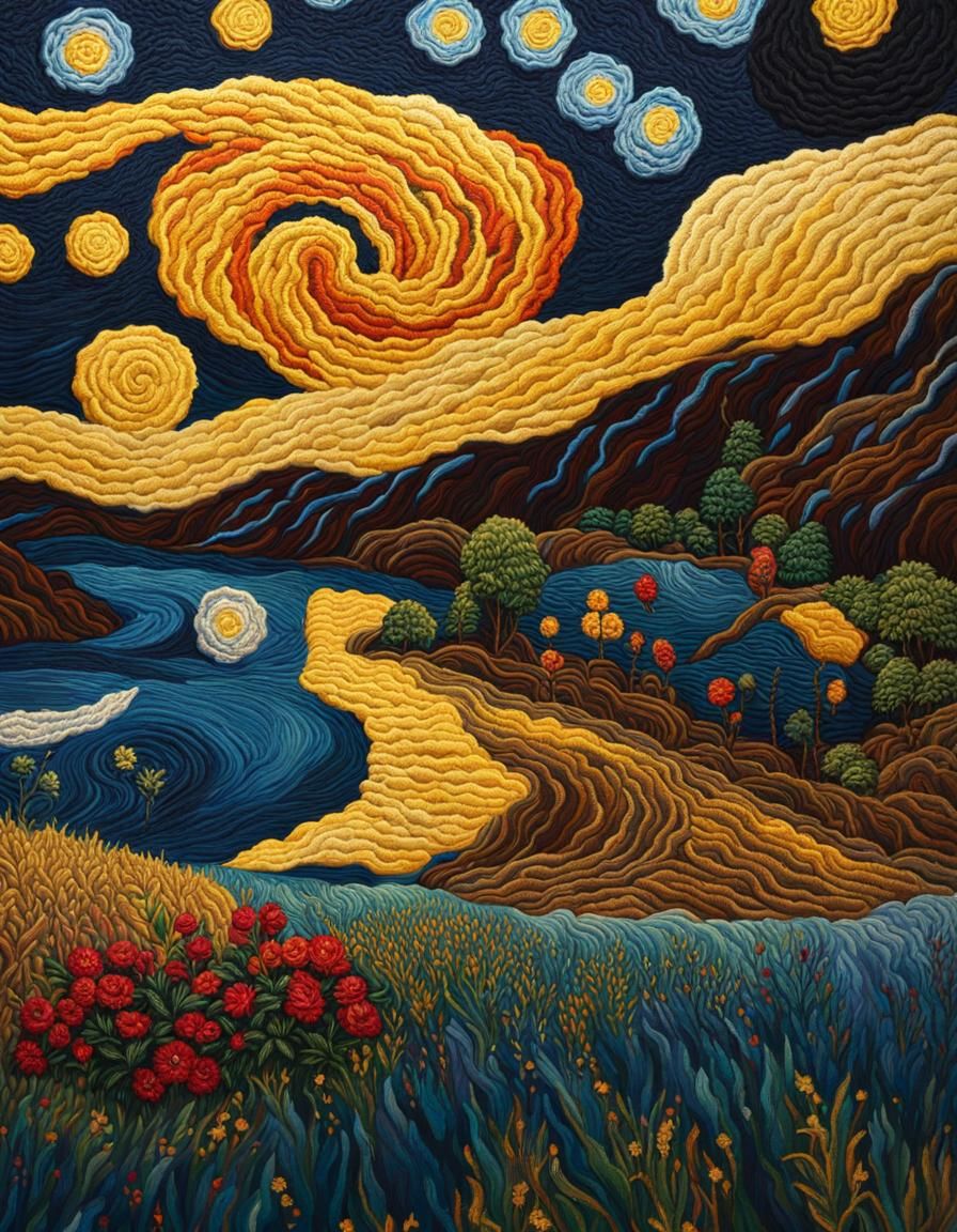 Crochet scene  by @undefined