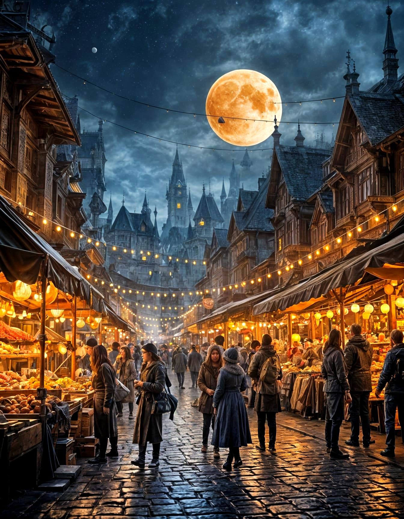 Nordic night market   by @Anna