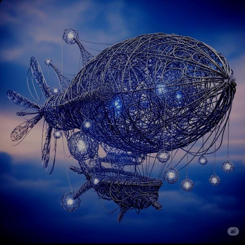 Twisted Wire Airship #6