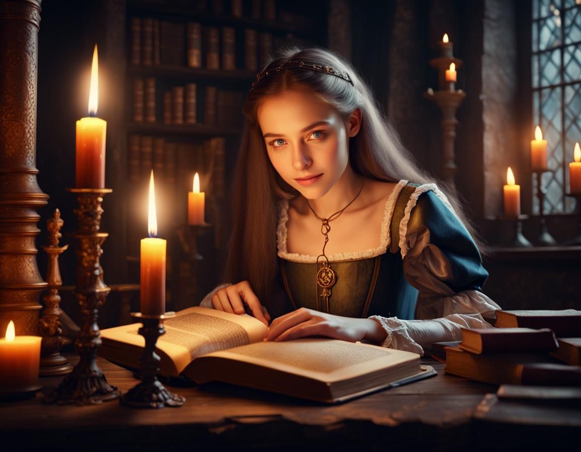Studying for the exams, but in middle age  by @SteelDonkey