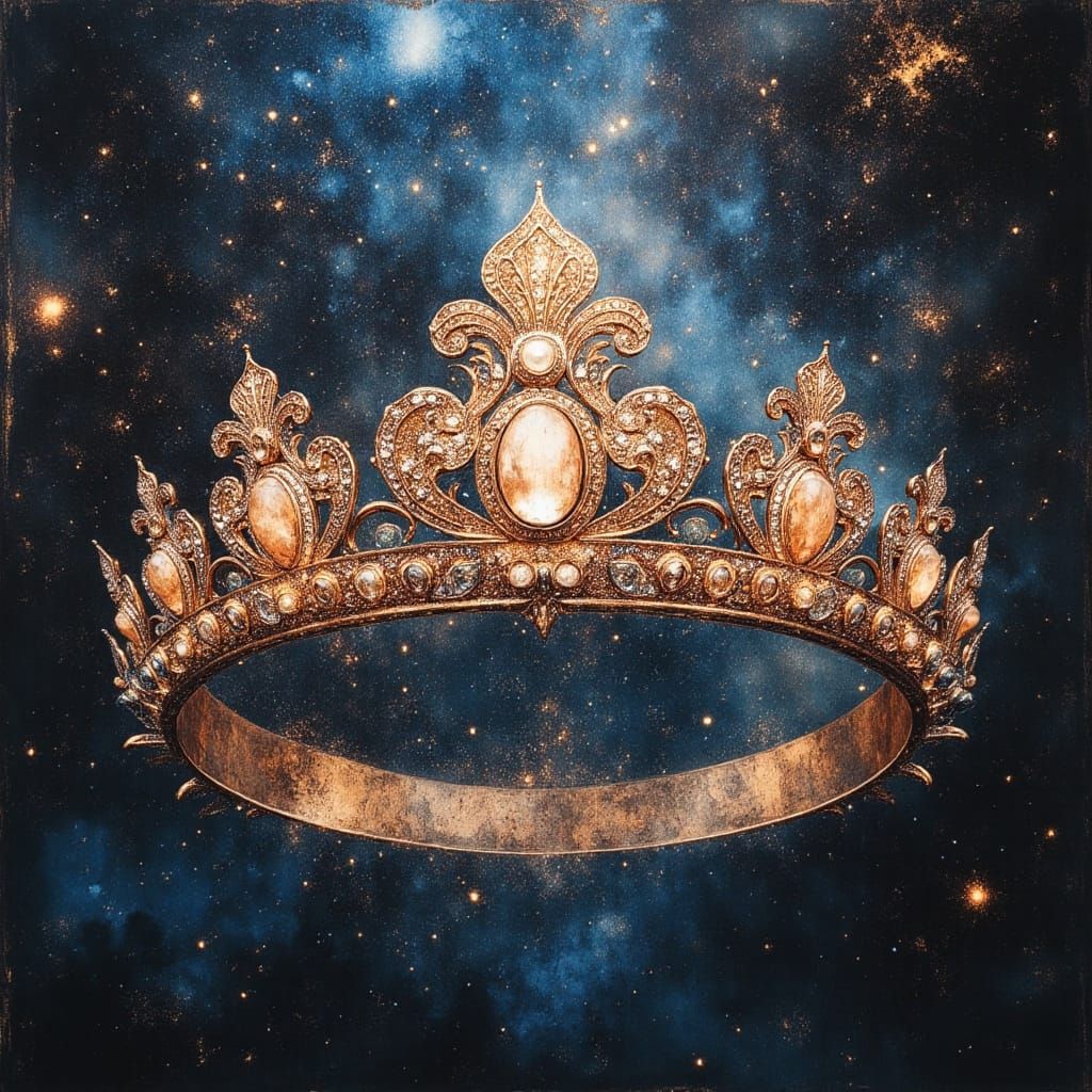 A Crown Fit for a Queen  by @FBDART