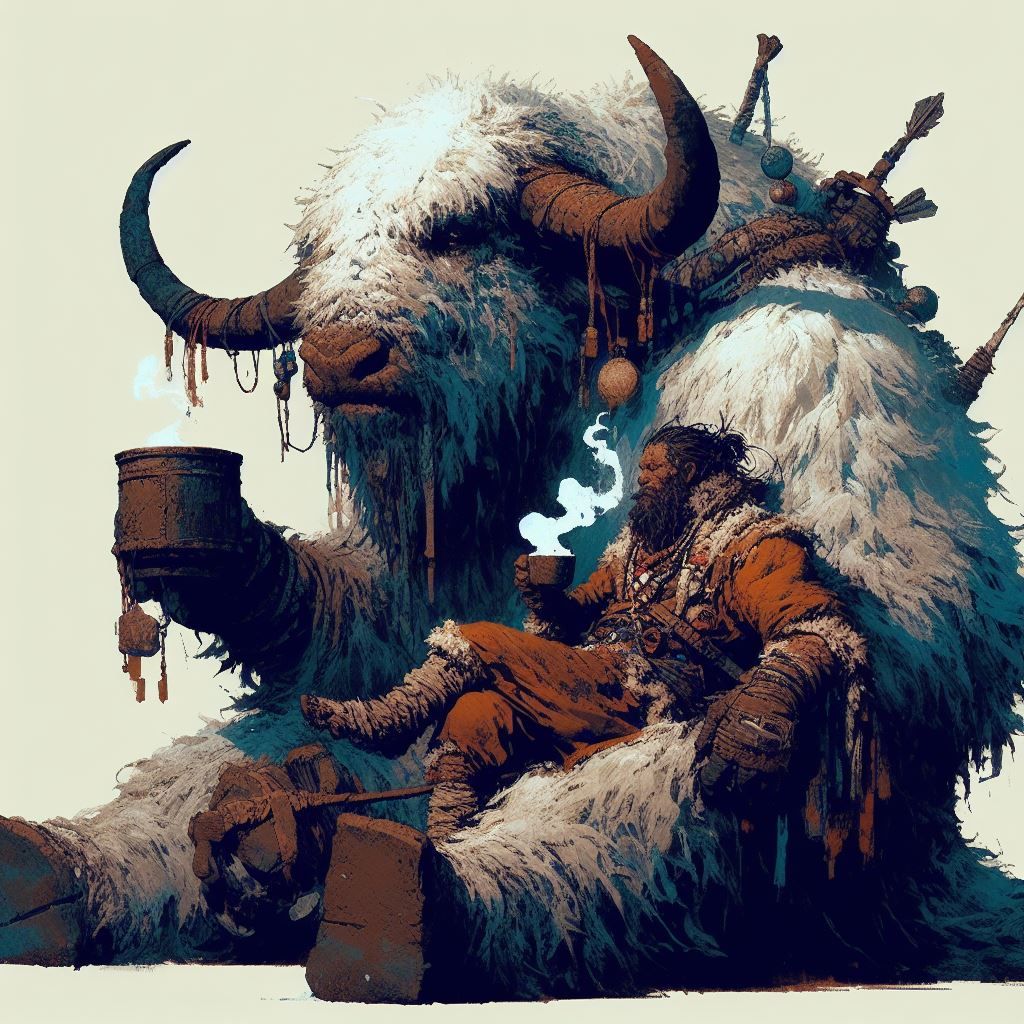 Just two dudes taking a Tea break