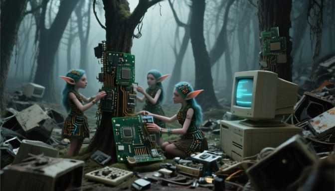 Technological Forest.