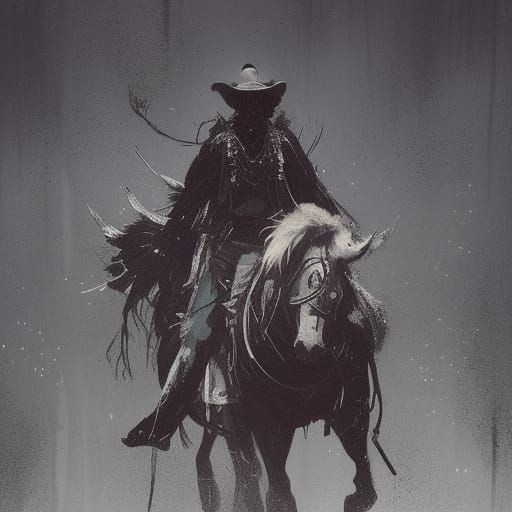 Courage is being scared to death… and saddling up anyway  by @Sho