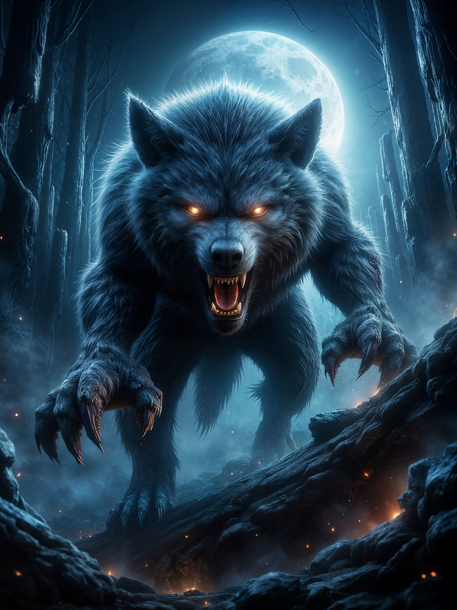 When the Moon Calls, the Beast Answers  by @Alex411