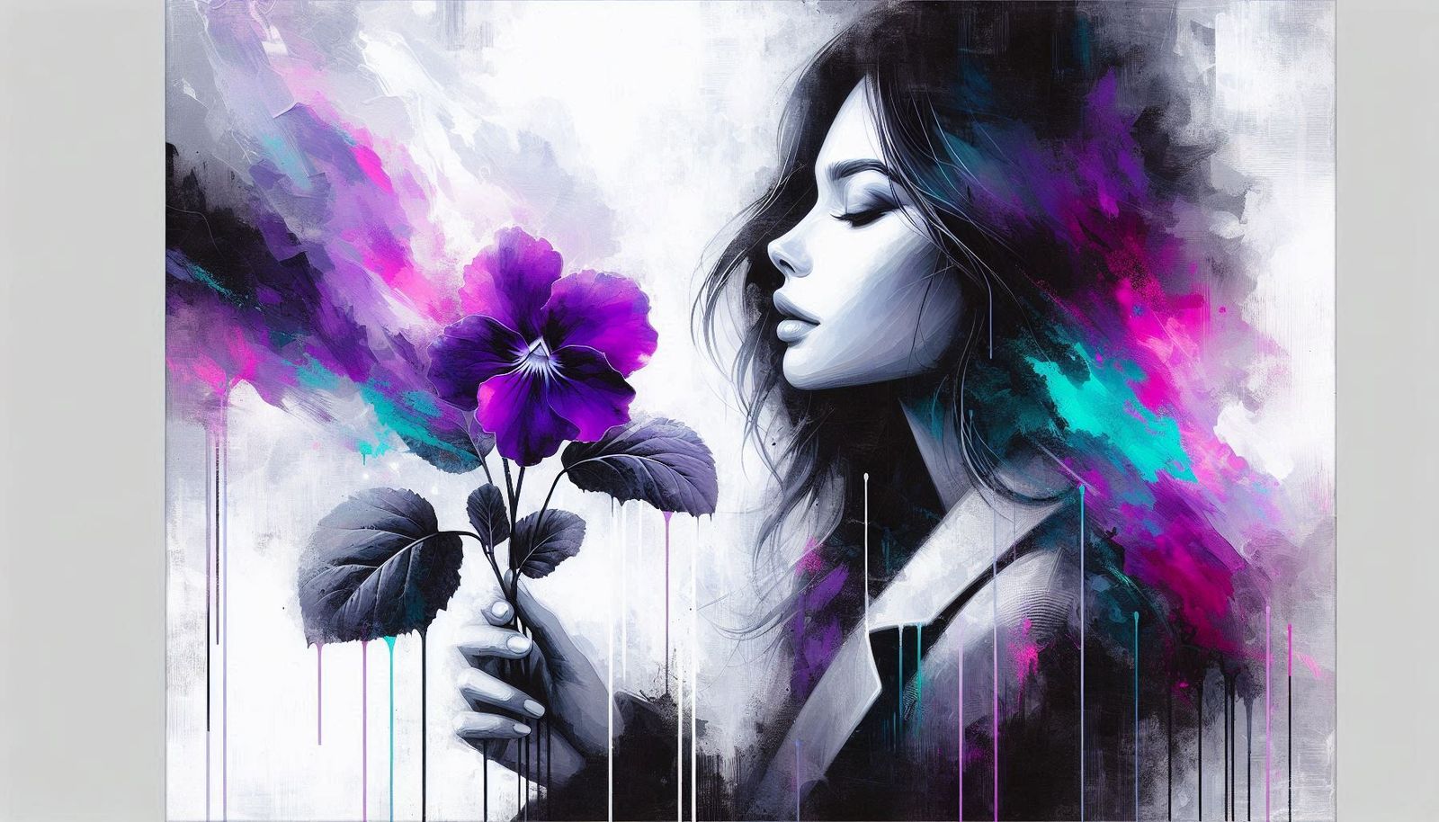 Purple violet