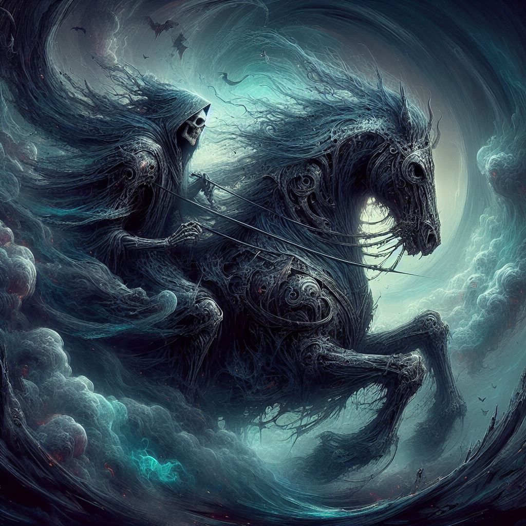 Grimdark Skeleton Rider