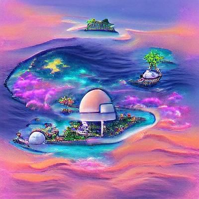 space dream island - AI Generated Artwork - NightCafe Creator