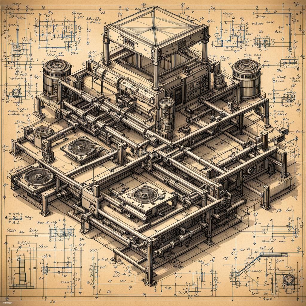Ai Generated Schematics Schematics And Technical Plan