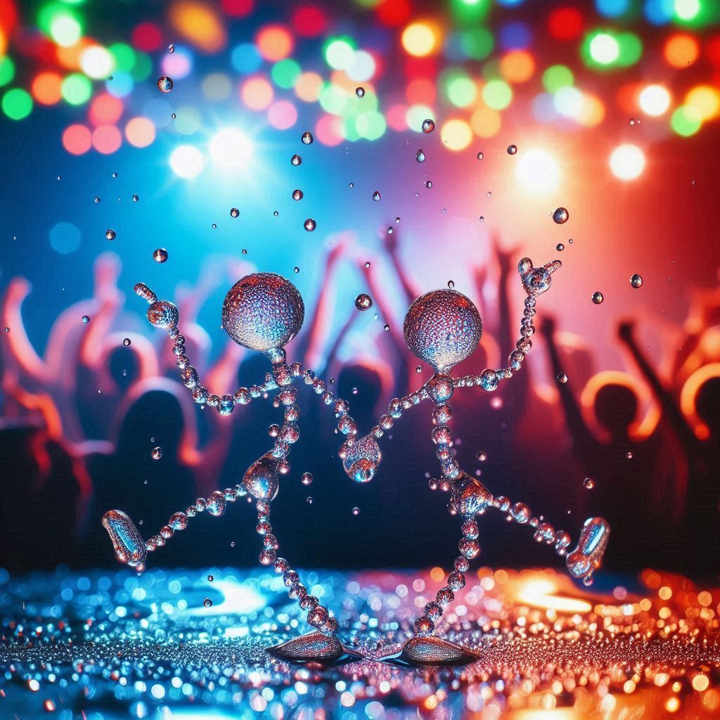 The Music is so Good the Water is Dancing