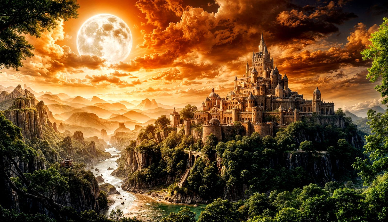 Towers Beyond Time  by @picklemouse