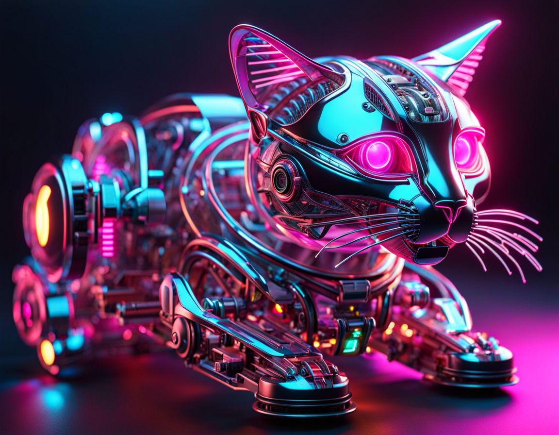 Synthwave Cat Bot
