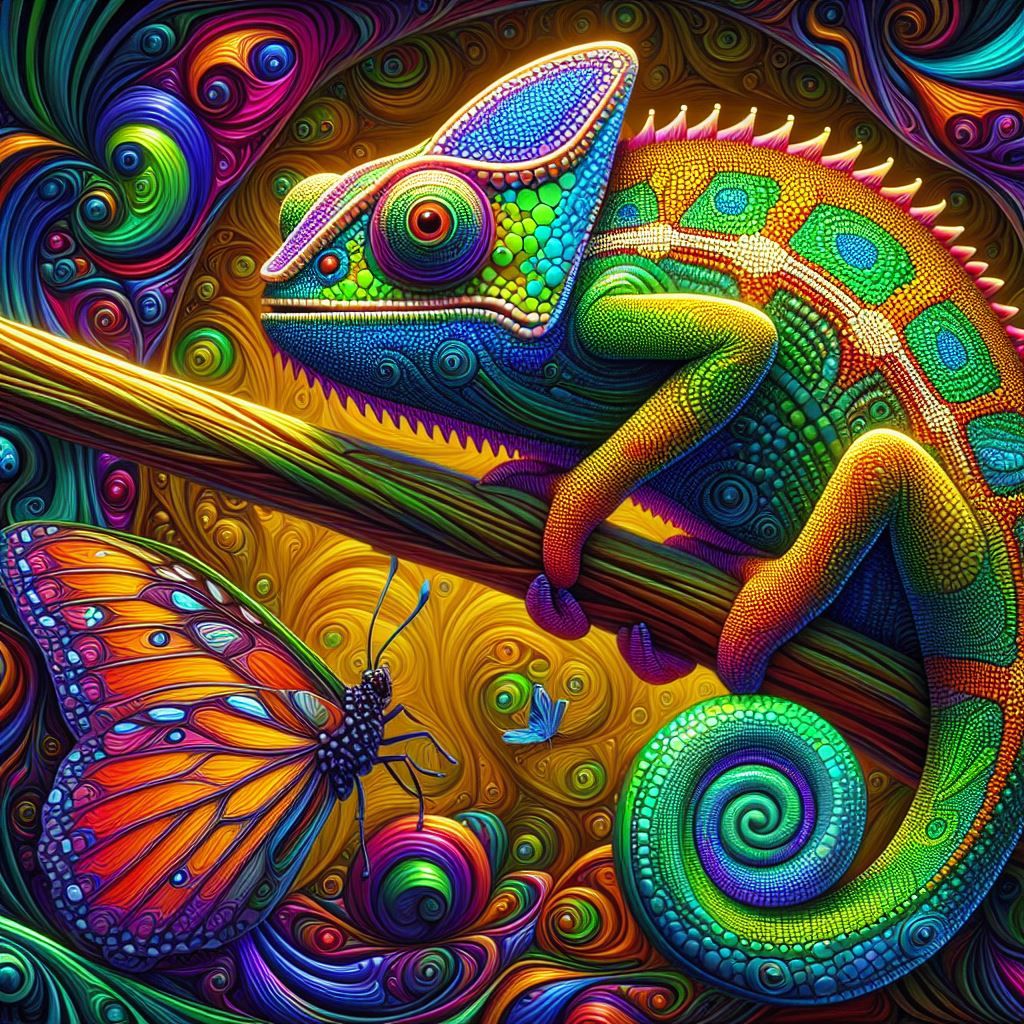 Cameleon  by @DigitalMania