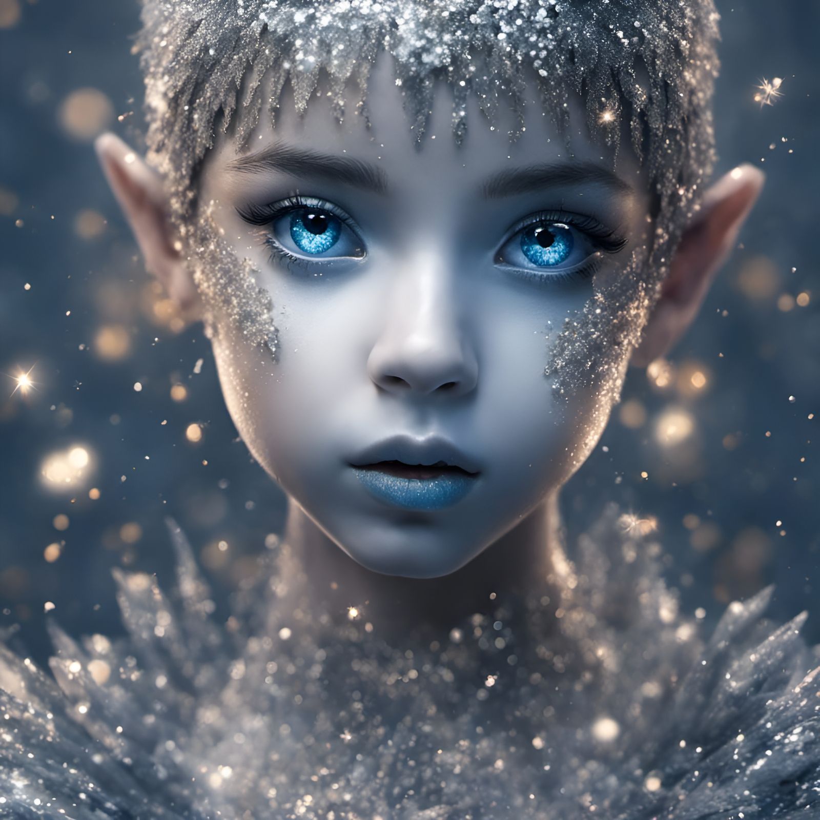 sparkle elf  ❄️🧝🏻‍♀️  by @Magdalene