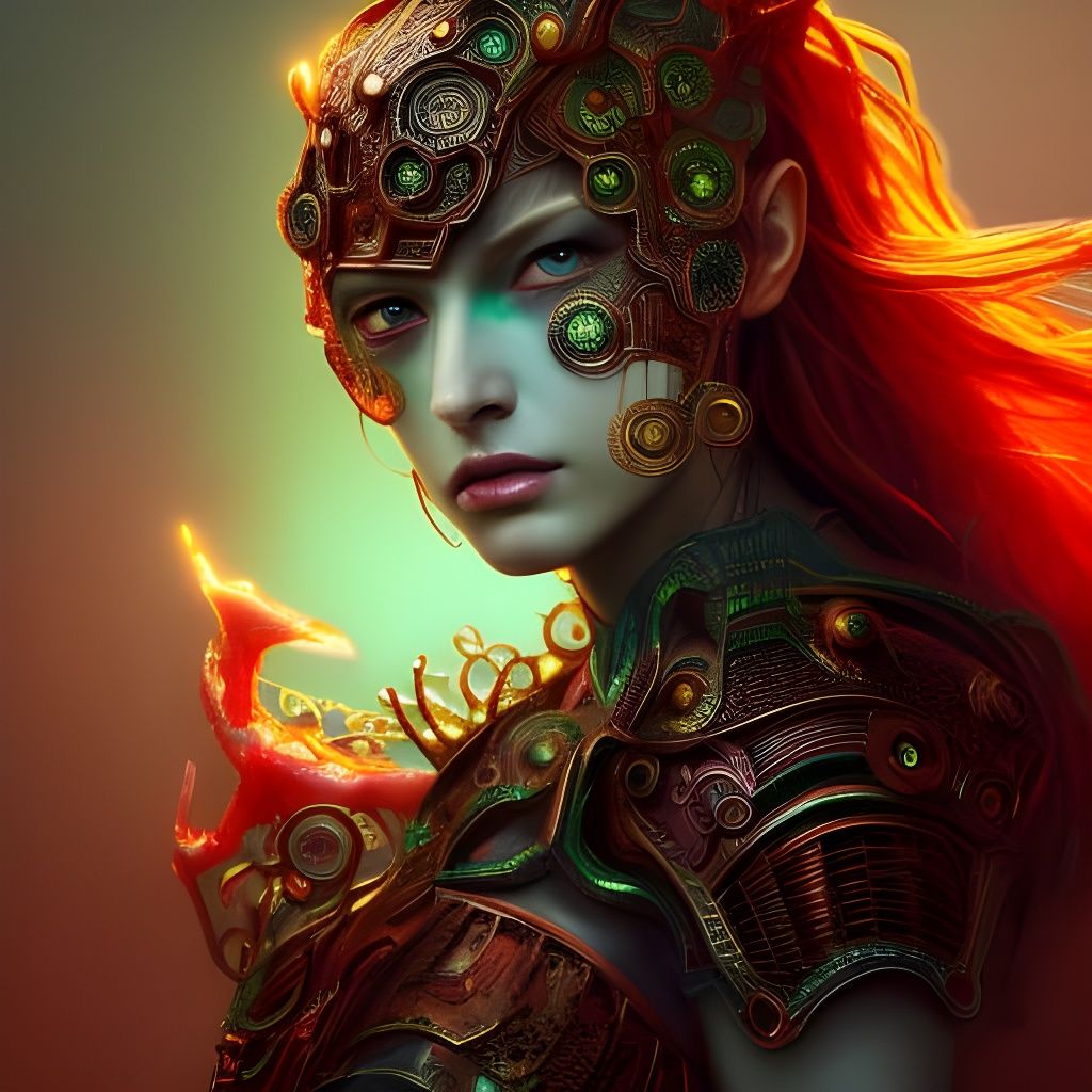 war queen 💚❤️💚❤️
