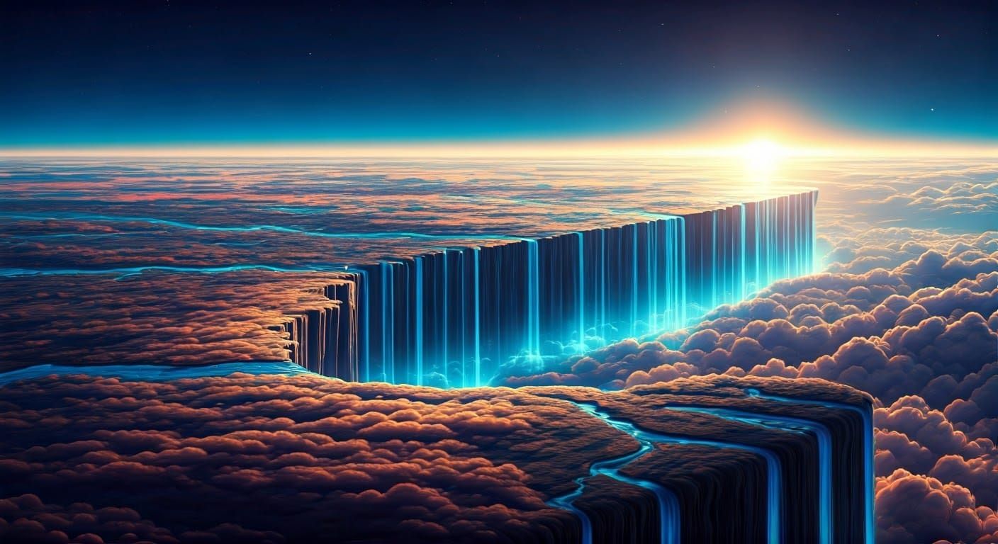 Mount Lookitthat! Larry Niven's "Known Space" universe.  by @ThunderSky