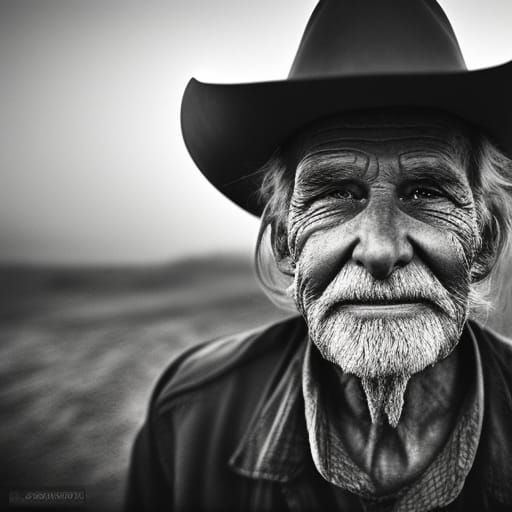 Old cowboy - AI Generated Artwork - NightCafe Creator